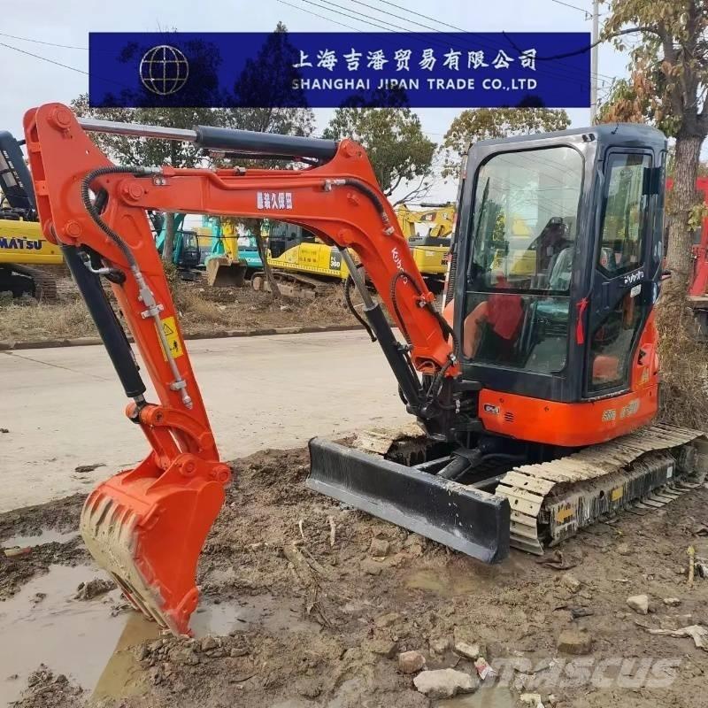 Kubota U 30 Lánctalpas kotrók