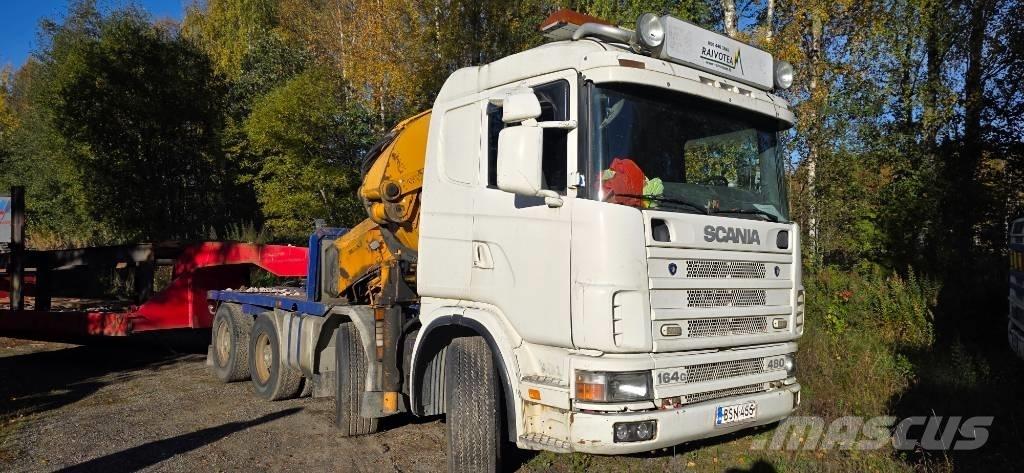 Scania R 144 G Darus teherautók