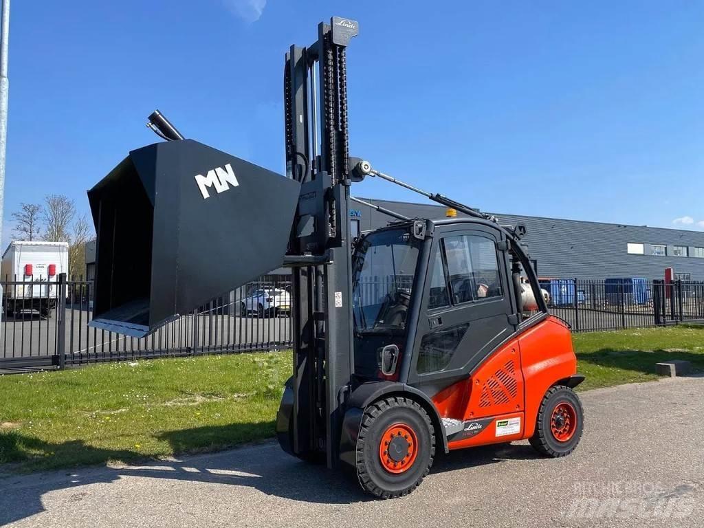 Linde H50T-02 Gázüzemű targoncák