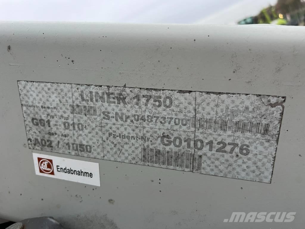 CLAAS Liner 1750 Rendforgatók