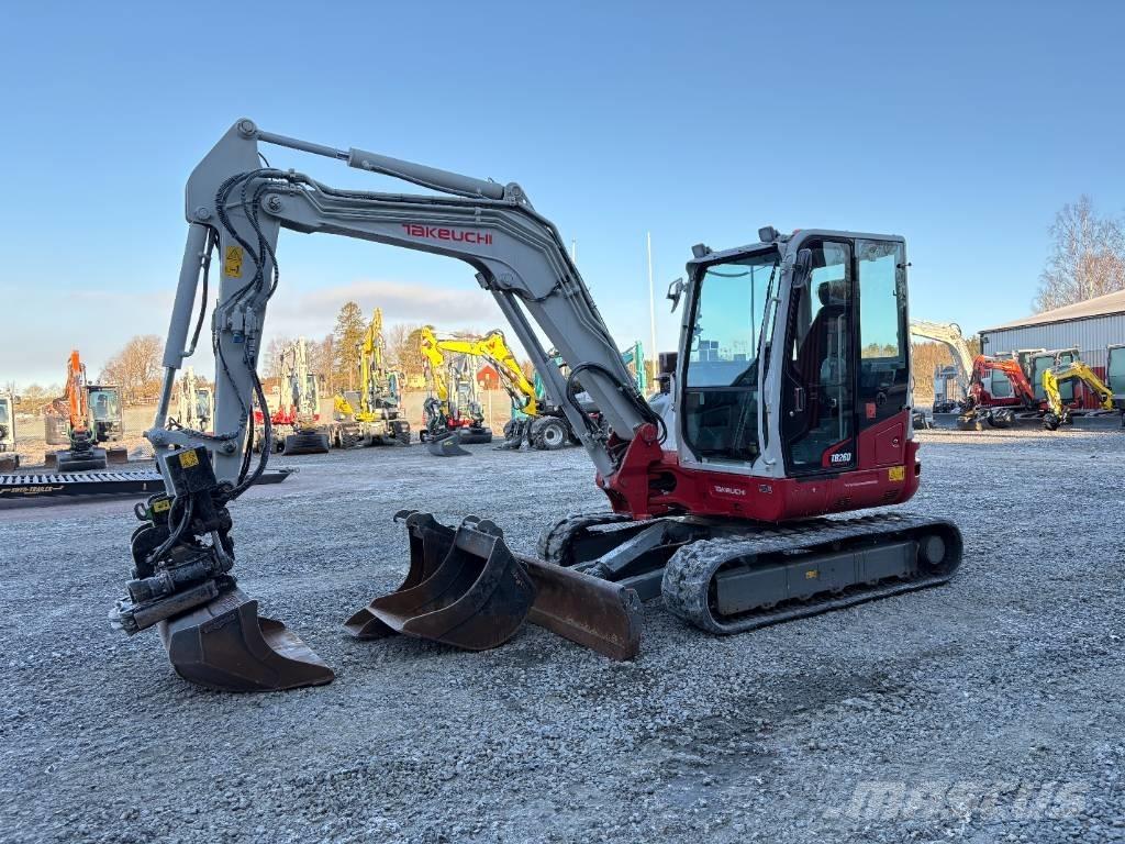 Takeuchi TB260 Mini kotrók < 7t