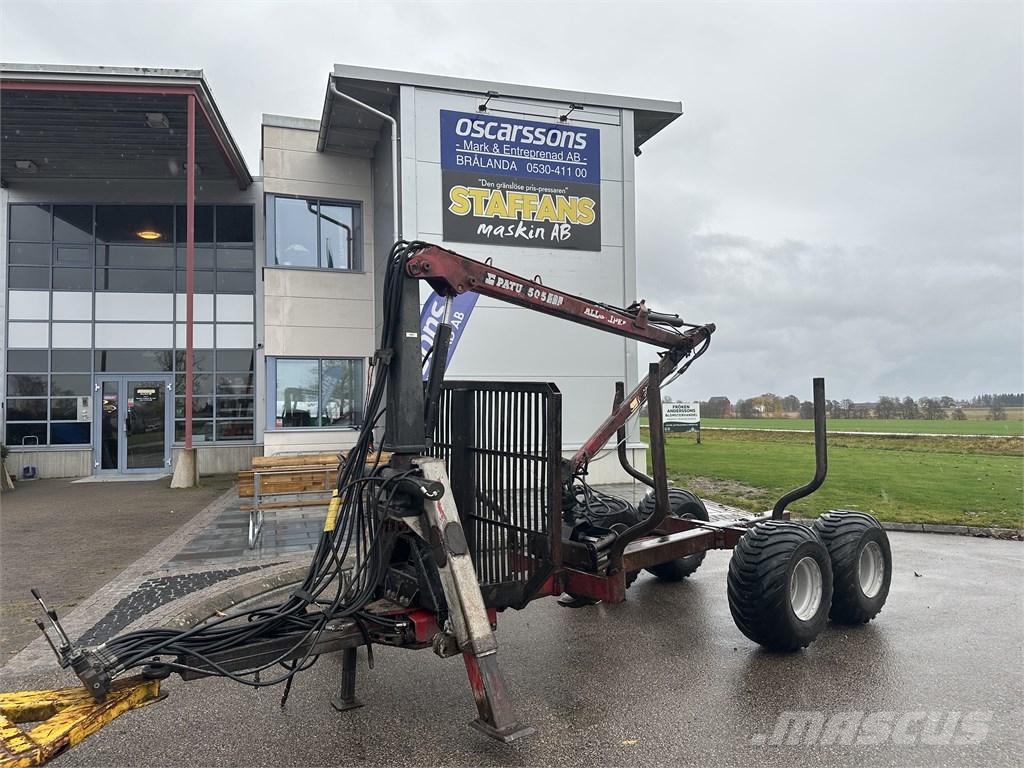 Patu 505 Erdészeti pótkocsik