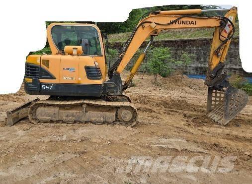 Hyundai Robex 55 Mini kotrók < 7t