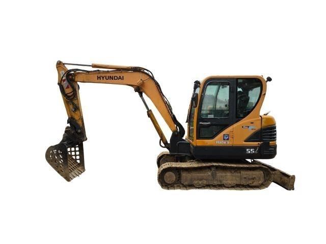 Hyundai Robex 55 Mini kotrók < 7t