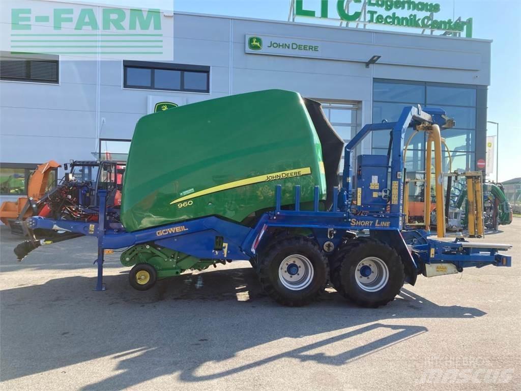 John Deere 960 Szögletes bálázók