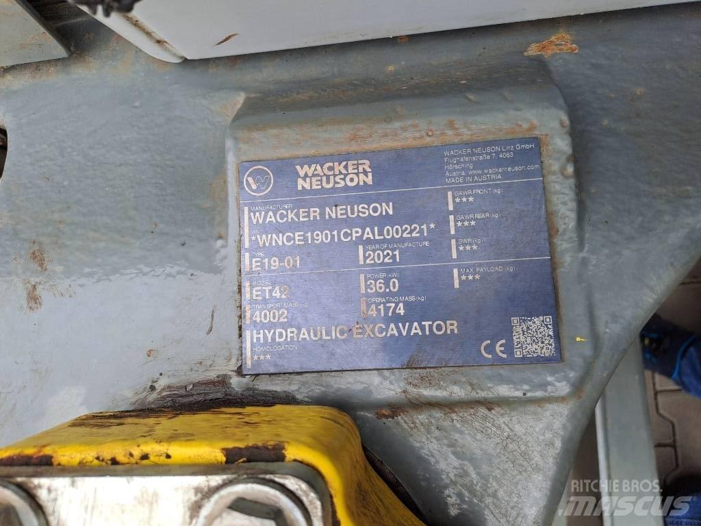 Wacker Neuson ET42 Lánctalpas kotrók