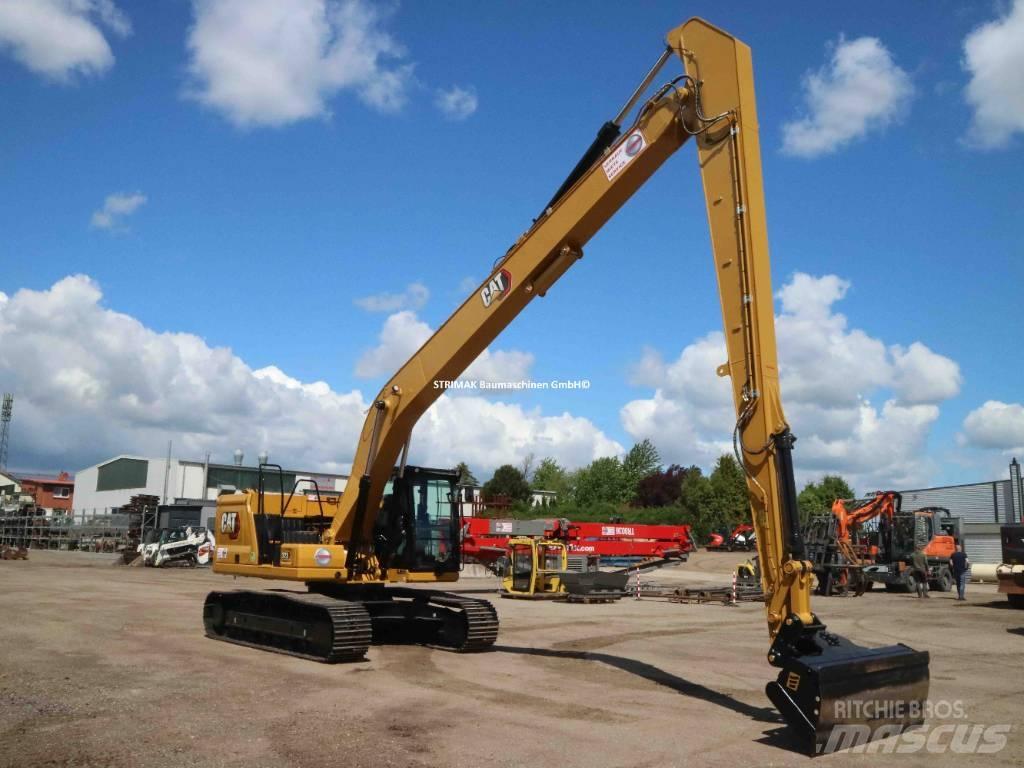CAT 323 LR Hosszú gém kotrók