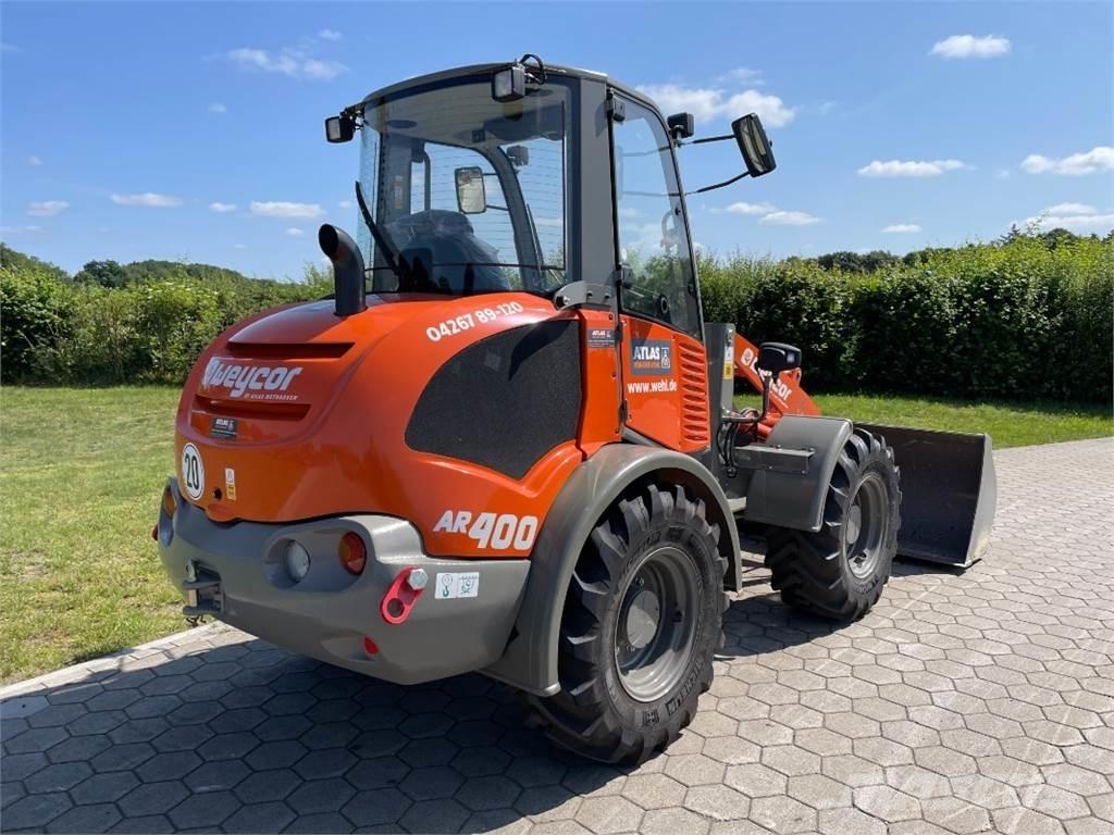 Atlas AR400 Gumikerekes homlokrakodók