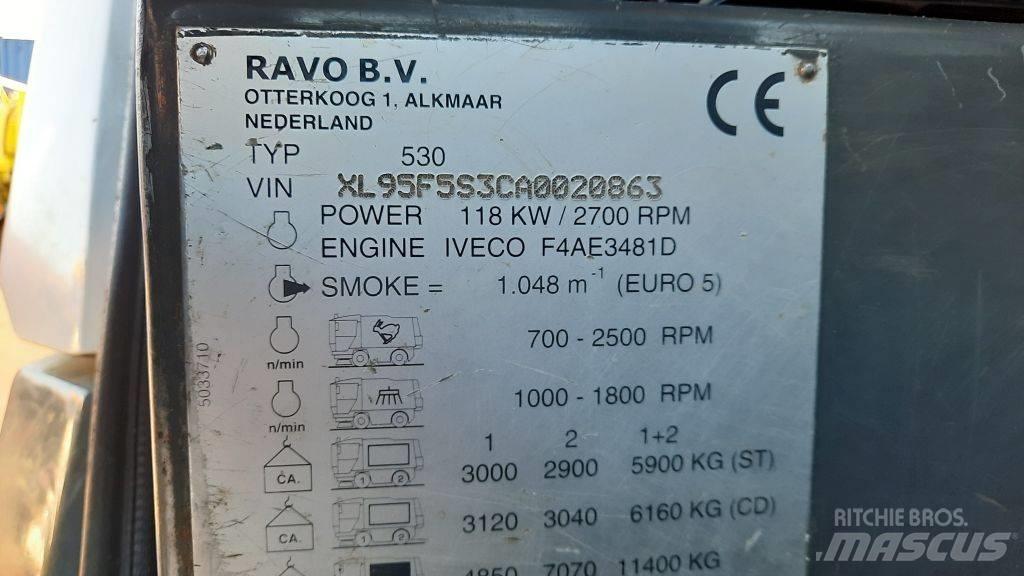 Ravo 530ST Úttakarító gépek