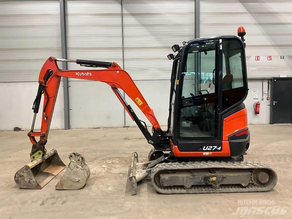 Kubota U 27-4 Mini kotrók < 7t