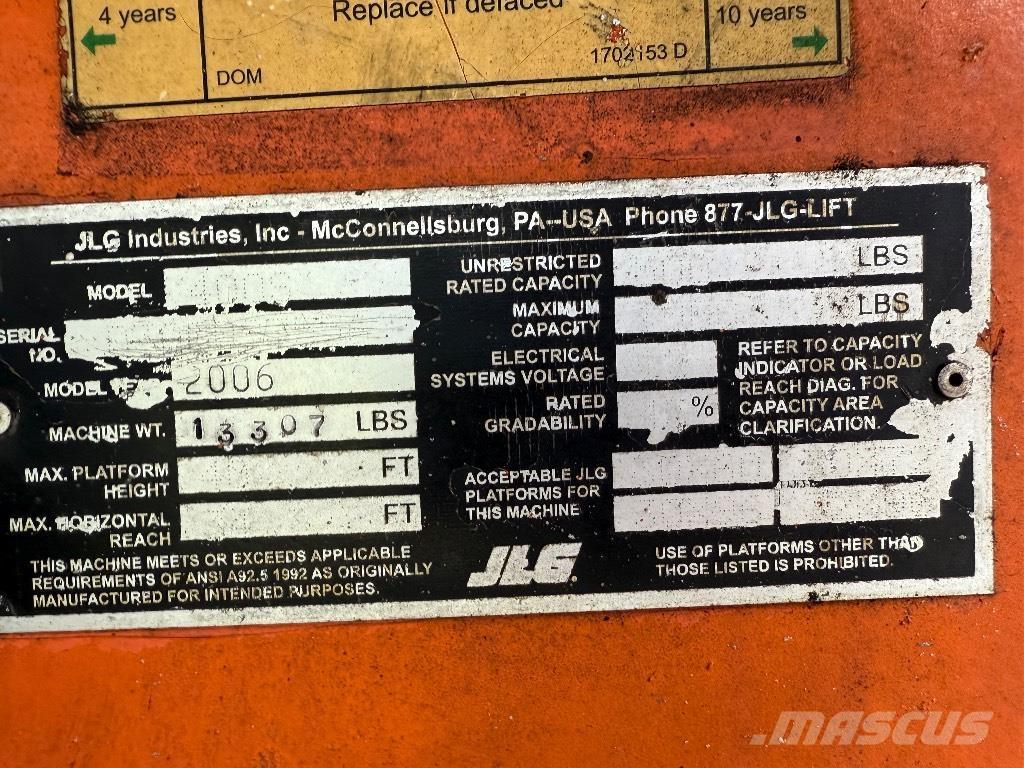 JLG 400 S Teleszkópos emelők
