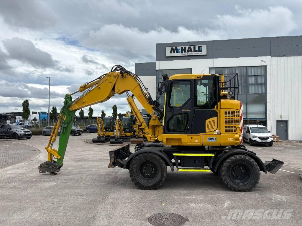 Komatsu PW118-11 Gumikerekes kotrók