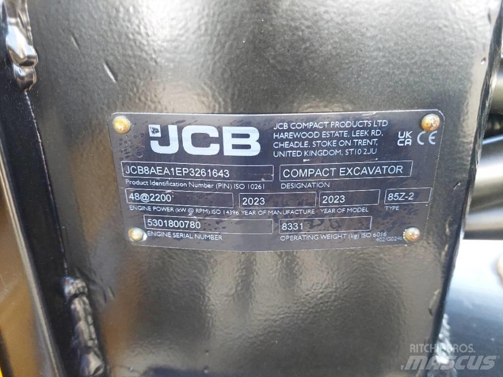 JCB 85 Z-2 Közepes (midi) kotrók 7 t - 12 t