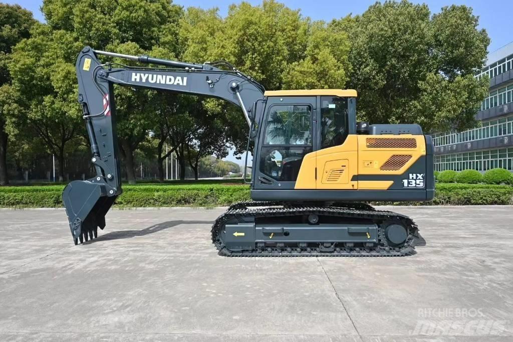 Hyundai HX135 Lánctalpas kotrók