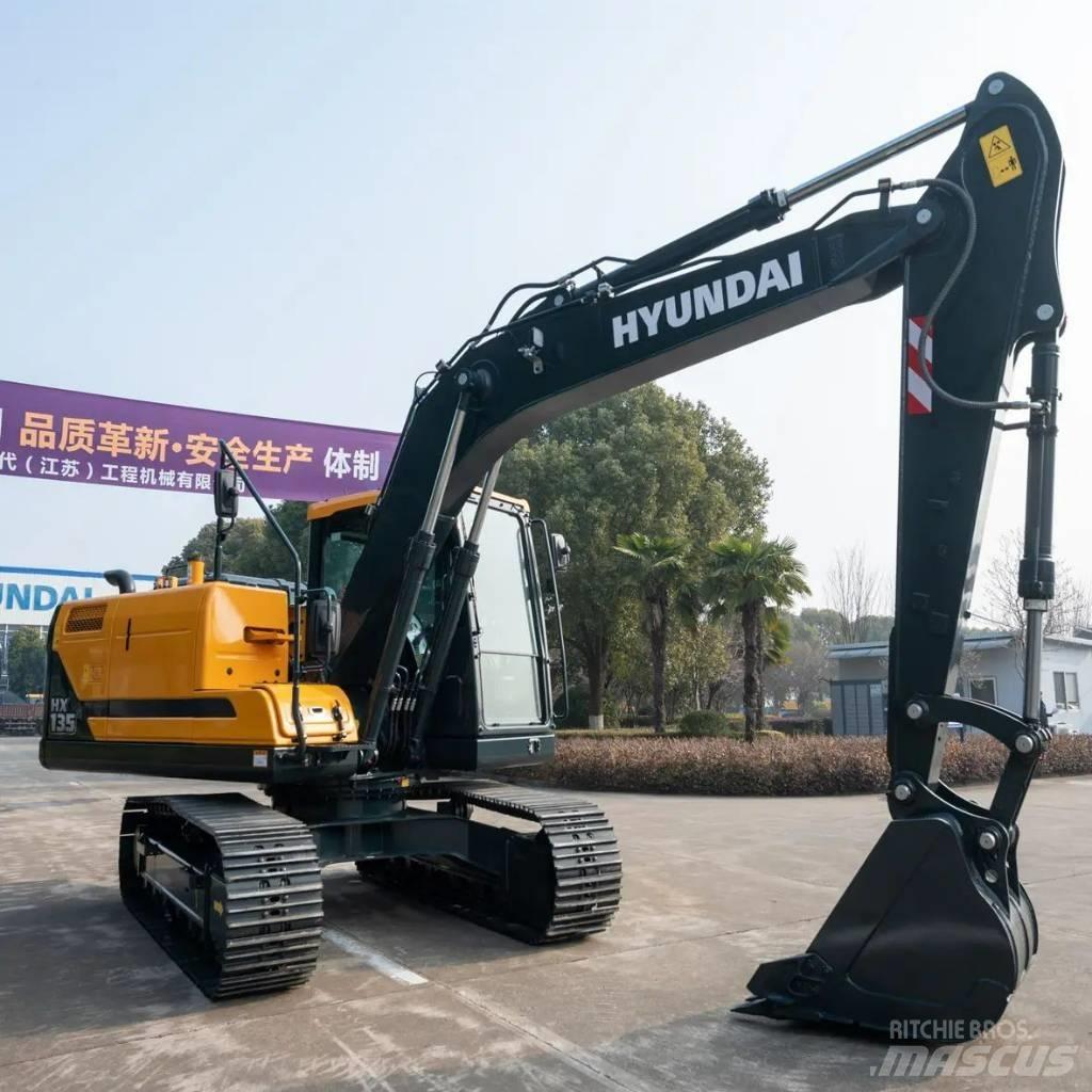 Hyundai HX135 Lánctalpas kotrók