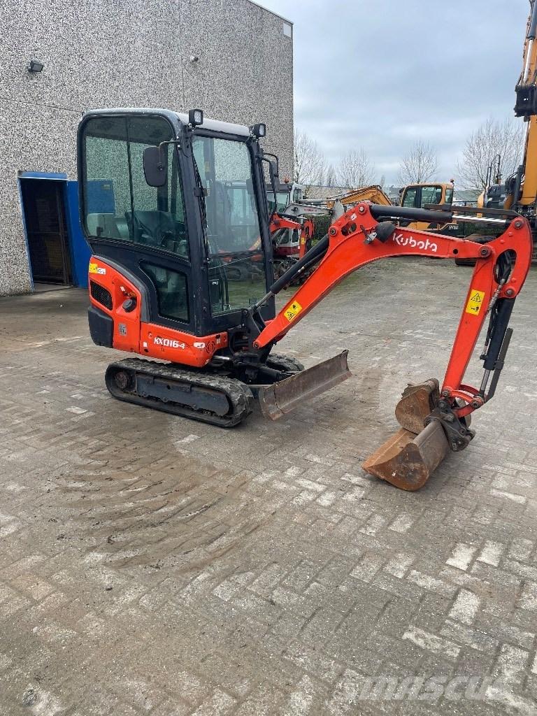 Kubota KX 016-4 Mini kotrók < 7t