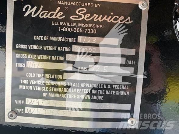 Wade FLAT BED Platós / Ponyvás félpótkocsik