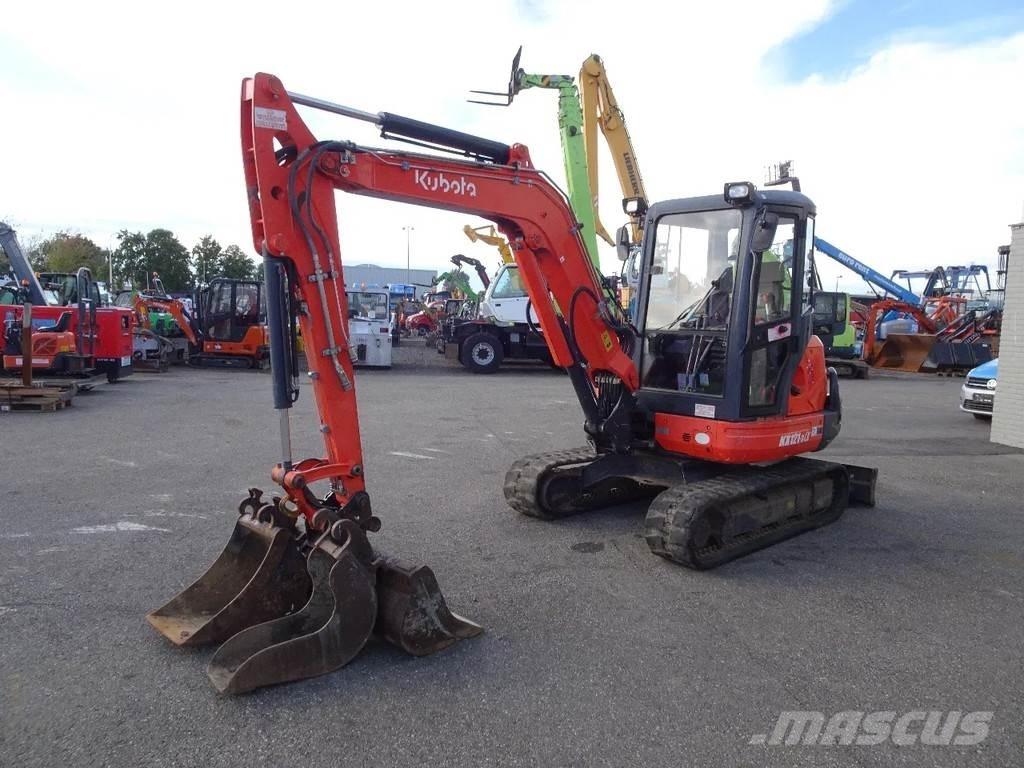 Kubota KX121-3 Mini kotrók < 7t
