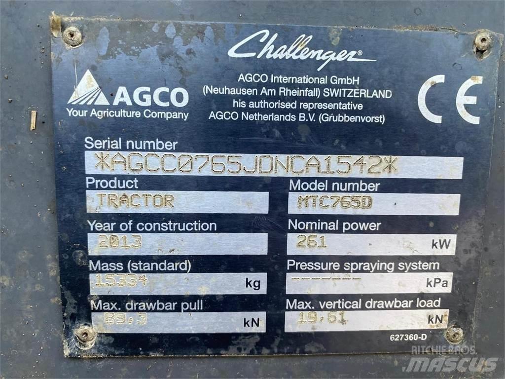 Challenger MT 765D Traktorok