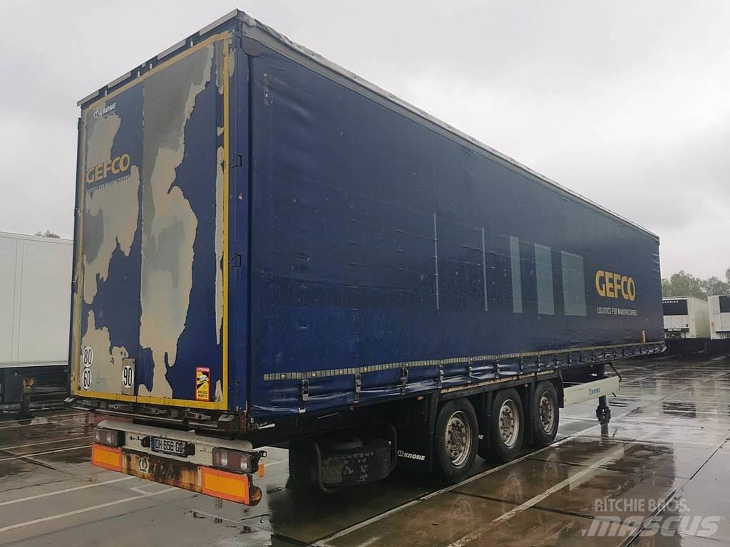 Krone SD Elhúzható ponyvás félpótkocsik