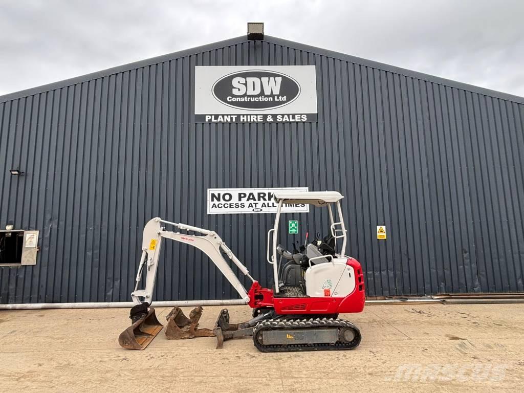 Takeuchi TB 216 Mini kotrók < 7t