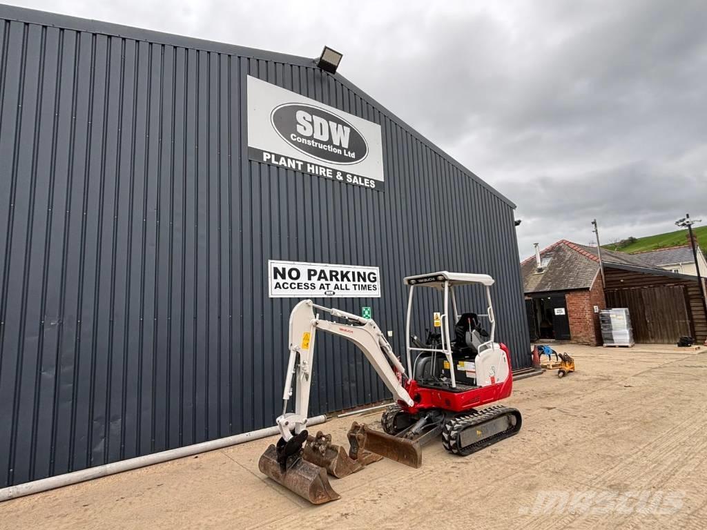 Takeuchi TB 216 Mini kotrók < 7t