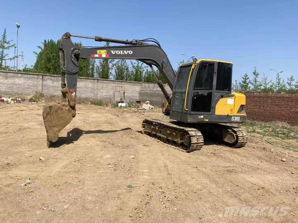 Volvo ec80d Lánctalpas kotrók