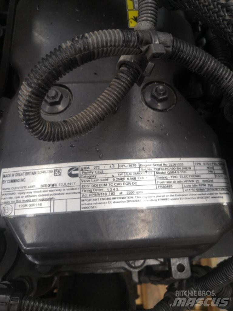 Cummins QSB4.5C-T4i Építőipar - Egyebek