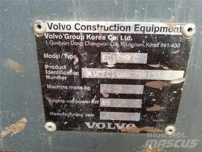 Volvo EC 140 B LC Lánctalpas kotrók