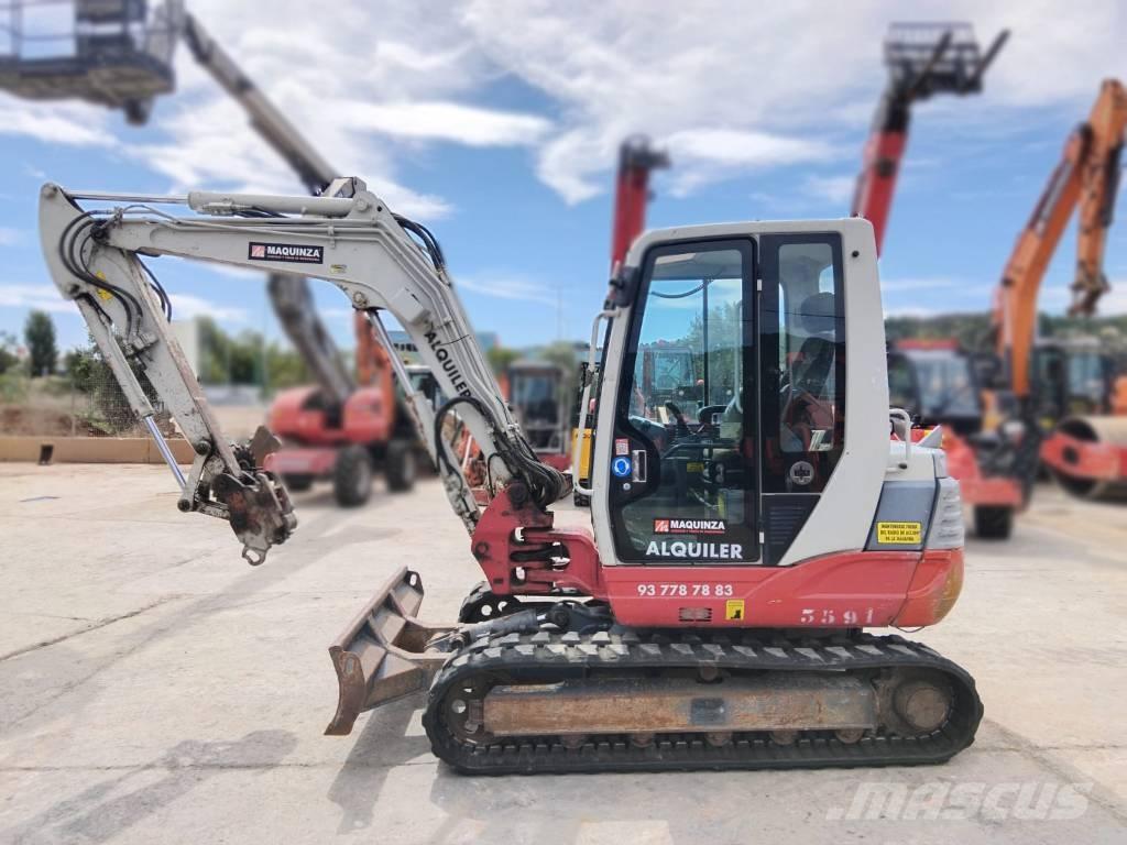 Takeuchi TB 250 Mini kotrók < 7t
