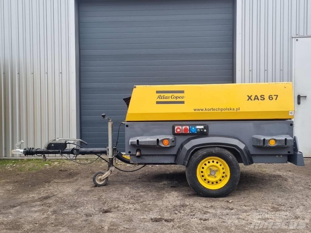 Atlas Copco XAS 67 Kompresszorok