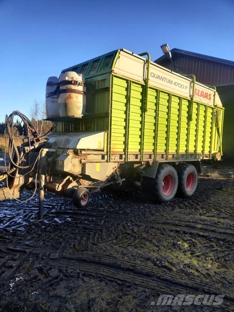 CLAAS Quantum 4700 P Önrakodó pótkocsik
