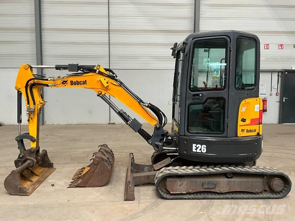Bobcat E 26 EM Mini kotrók < 7t