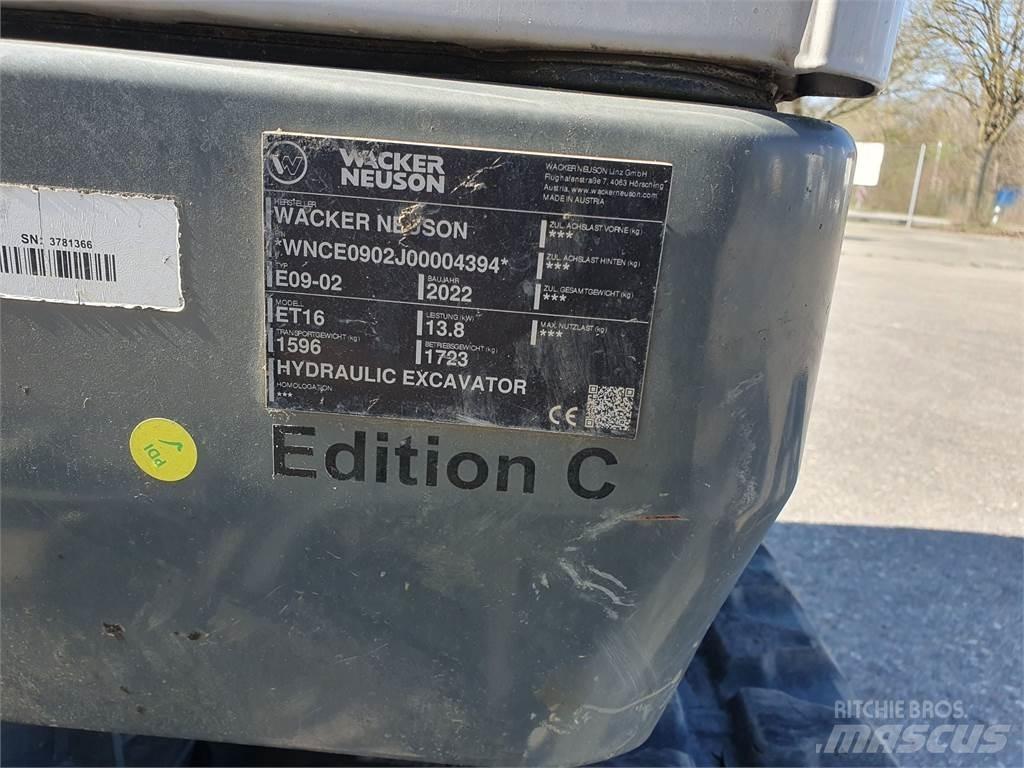 Wacker Neuson ET16 Lánctalpas kotrók