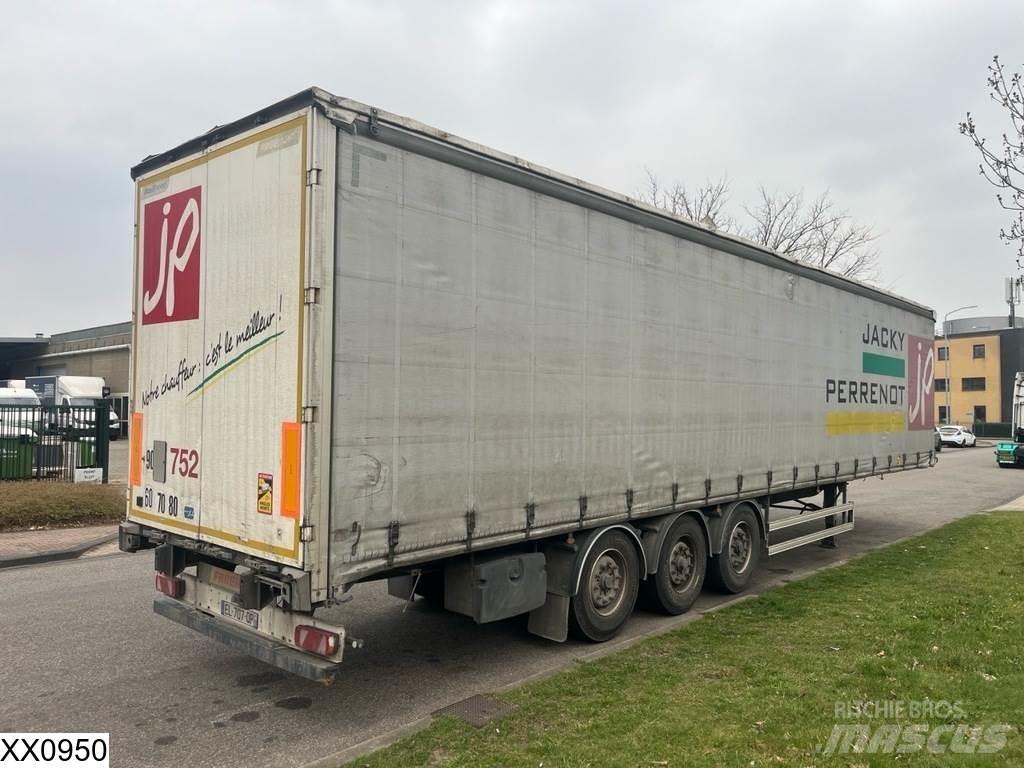Fruehauf Tautliner Elhúzható ponyvás félpótkocsik
