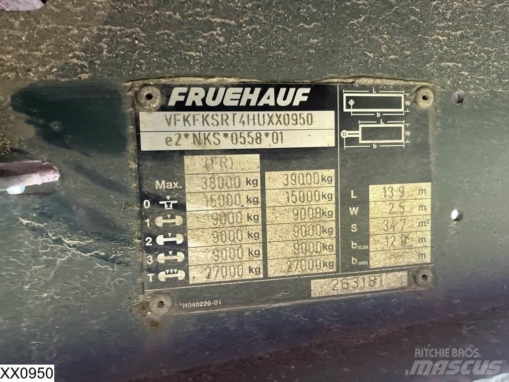 Fruehauf Tautliner Elhúzható ponyvás félpótkocsik