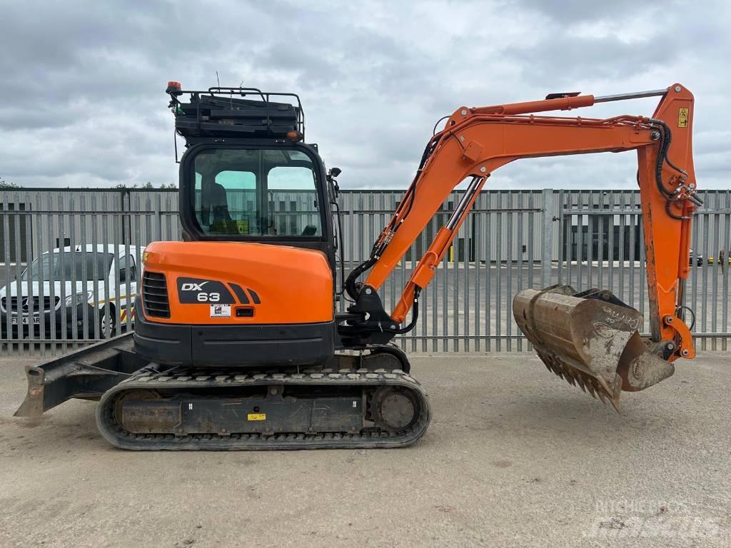 Doosan DX 63-3 Lánctalpas kotrók