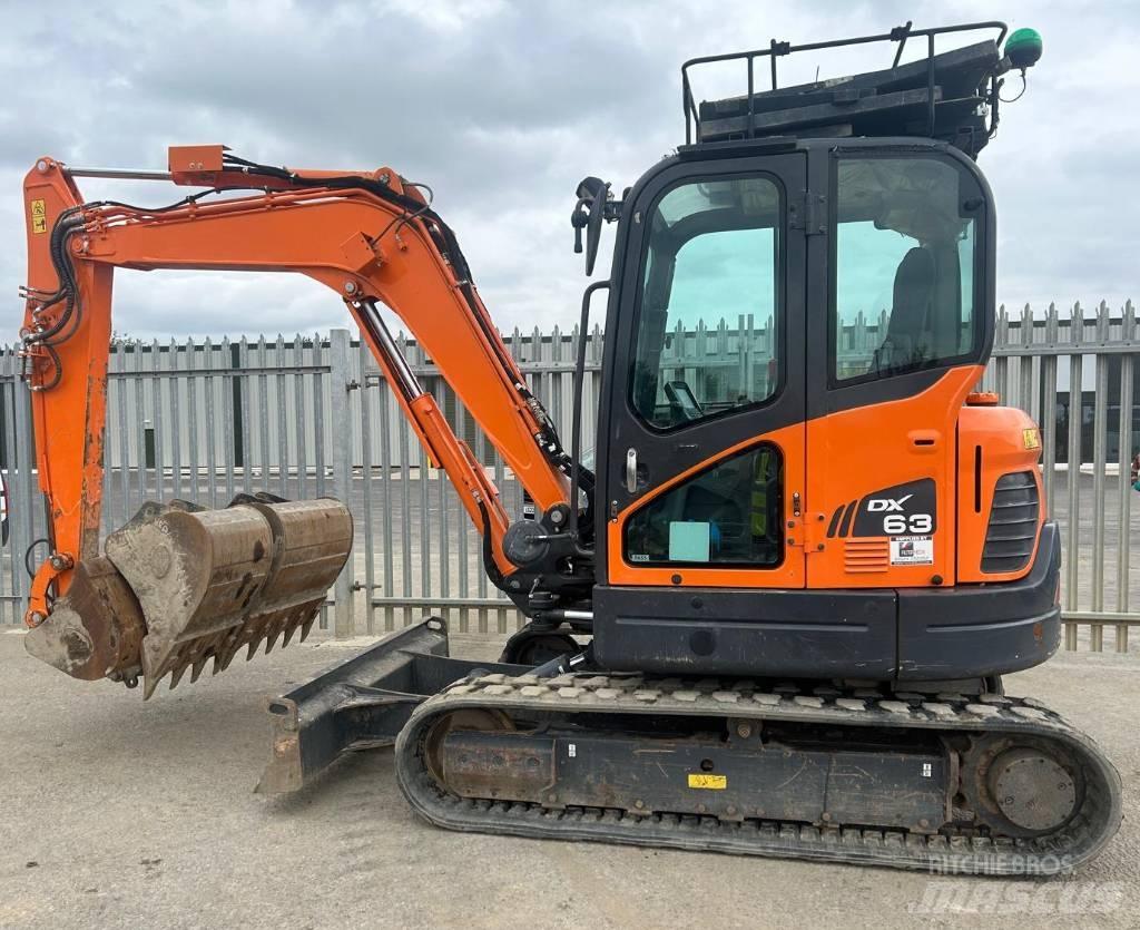 Doosan DX 63-3 Lánctalpas kotrók