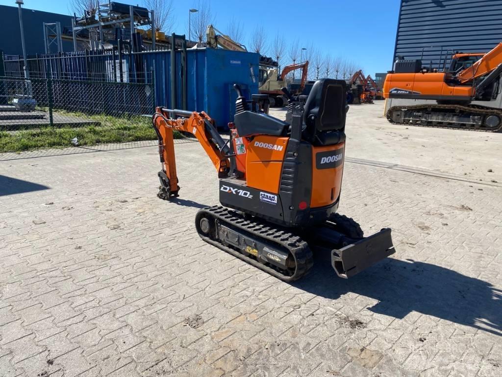 Doosan DX 10 Z Mini kotrók < 7t