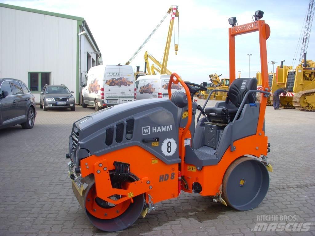 Hamm HD 8 VV Ikerdobos hengerek