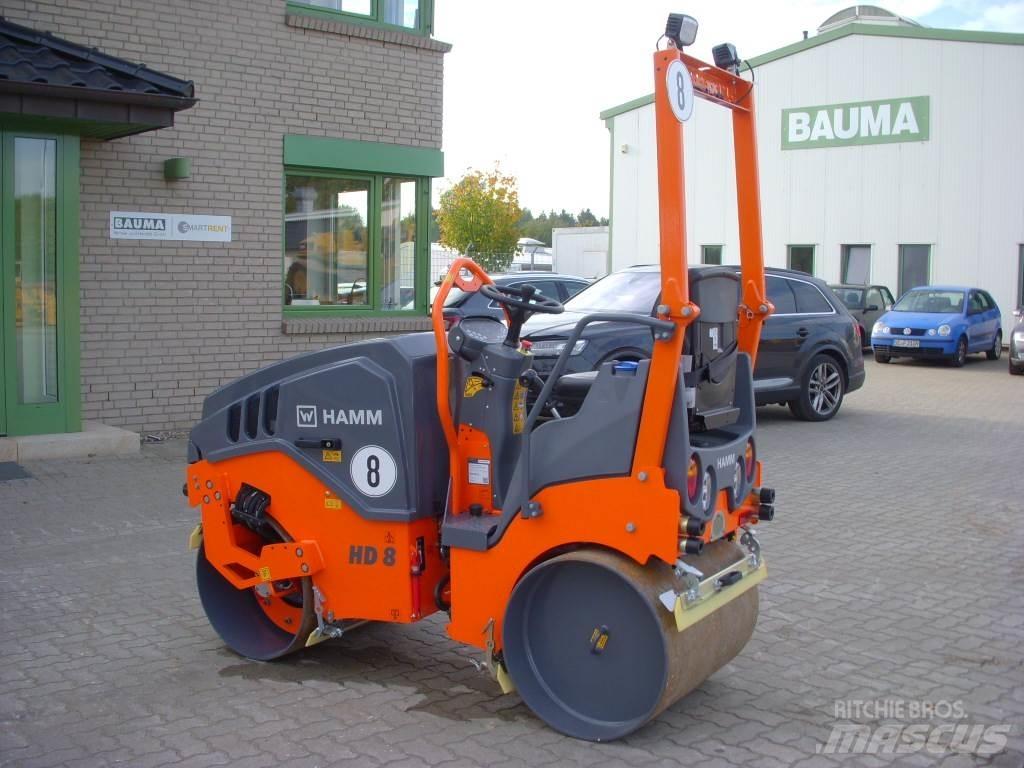 Hamm HD 8 VV Ikerdobos hengerek