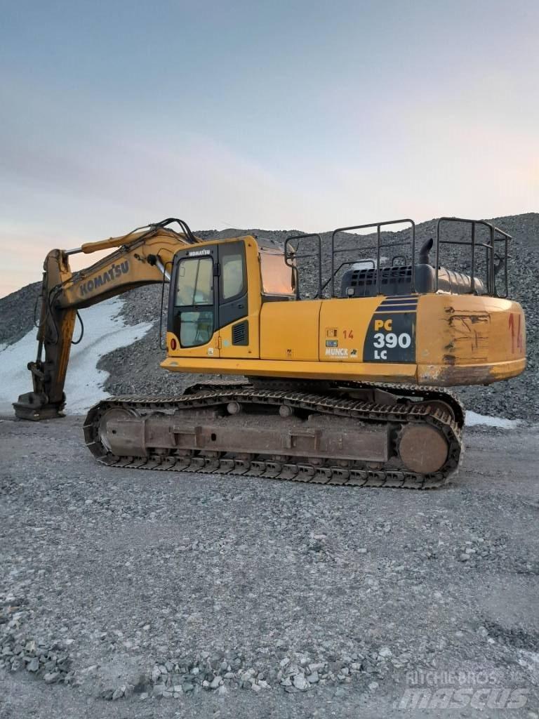 Komatsu PC390LC-8 Lánctalpas kotrók