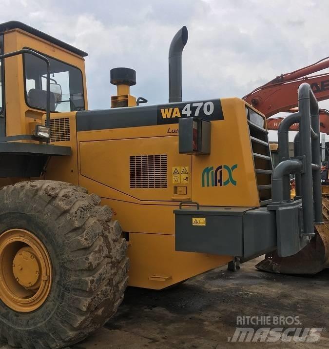 Komatsu wa470-3 Gumikerekes homlokrakodók