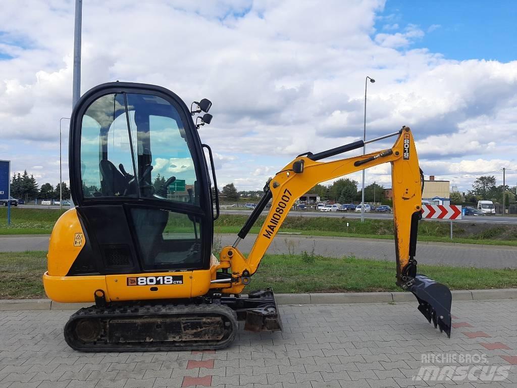 JCB 8018 CTS Mini kotrók < 7t