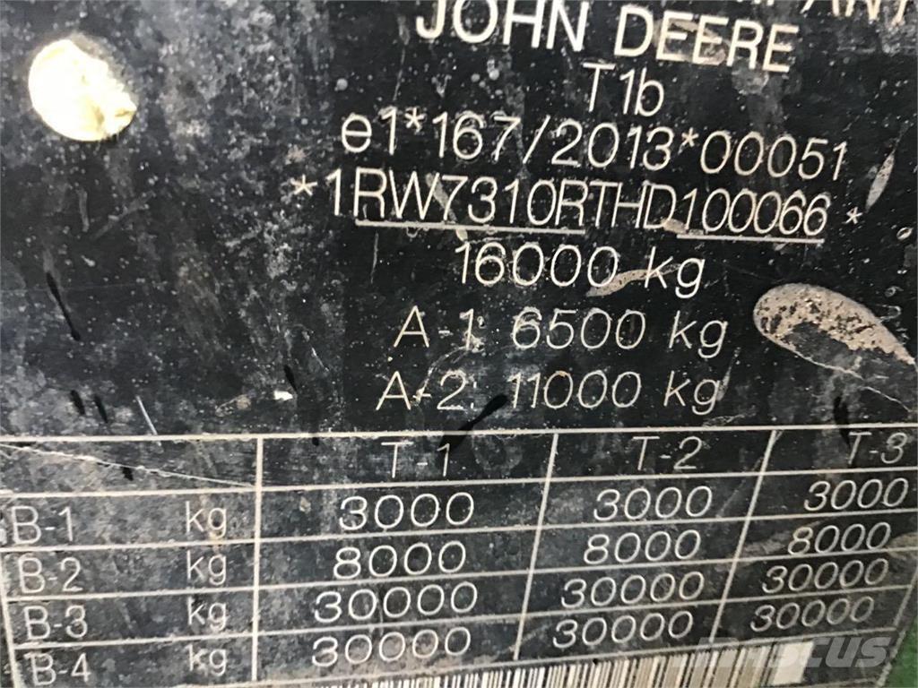 John Deere 7310R Traktorok