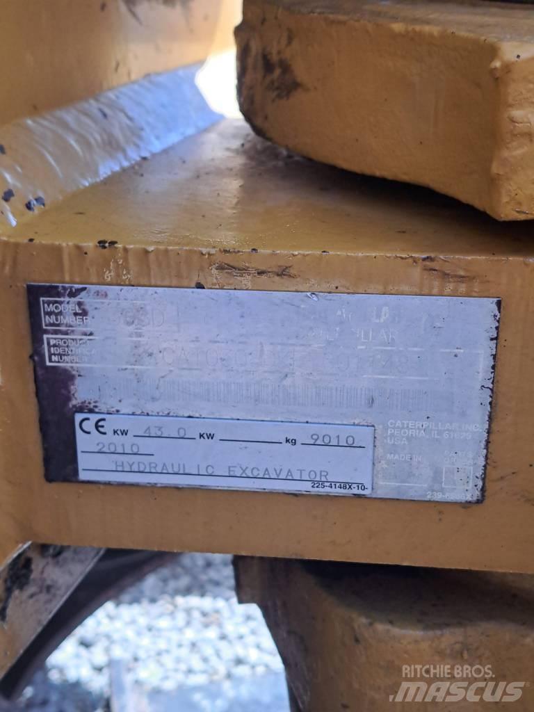 CAT 308 D Lánctalpas kotrók