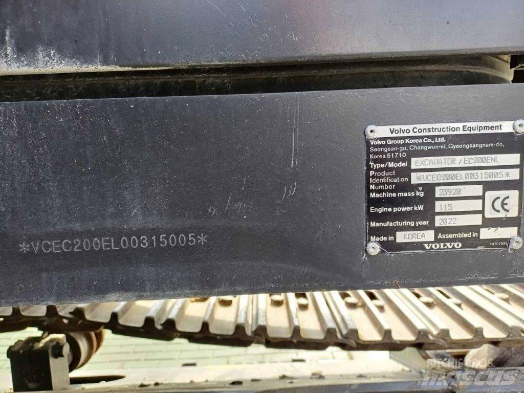 Volvo EC200E NL Lánctalpas kotrók