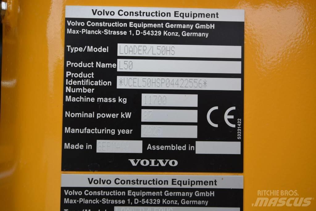 Volvo L 50 HS Gumikerekes homlokrakodók