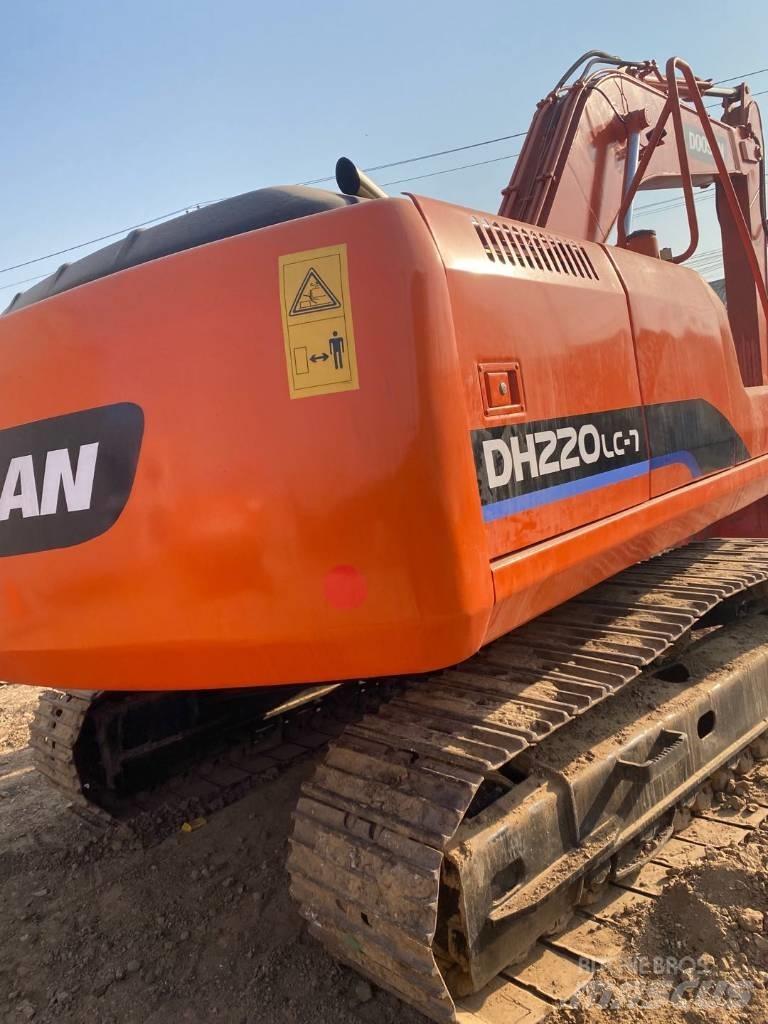 Doosan dh220lc-7 Lánctalpas kotrók