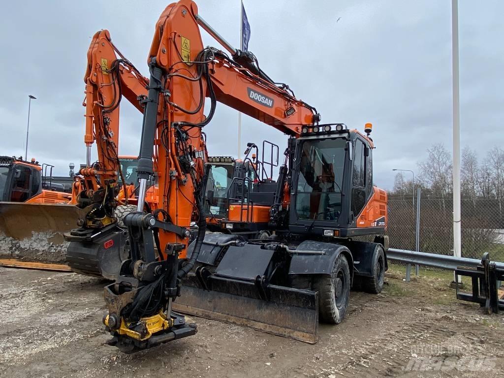 Doosan DX170W-5 Gumikerekes kotrók